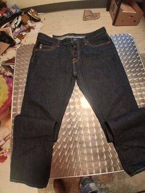 Abercrombie & Fitch Brand New Men's Dark Blue Denim Jeans Y2k